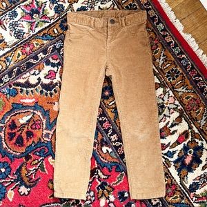 Kids Camel Corduroy Pants